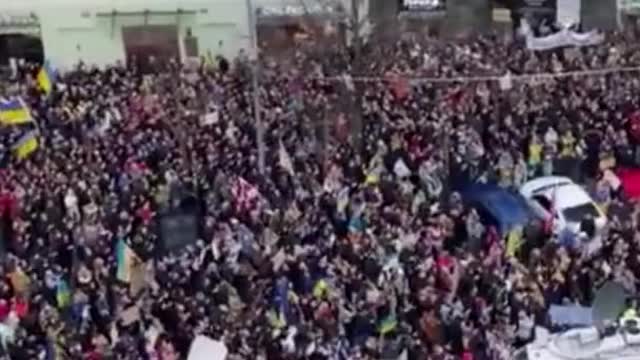 Protest For Ukraine In Czech Republic