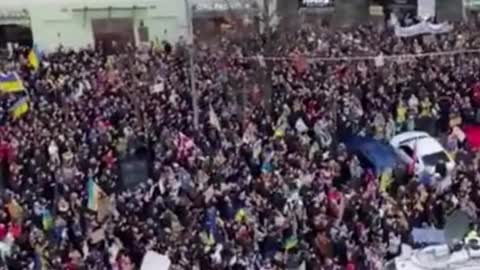Protest For Ukraine In Czech Republic