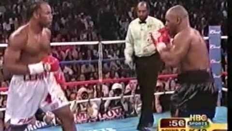 Mike Tyson vs Lennox Lewis fight part 4