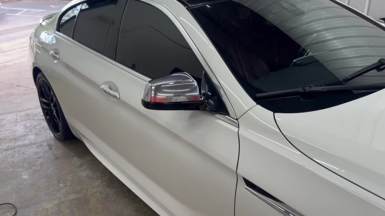 Ceramic Coating White BMW