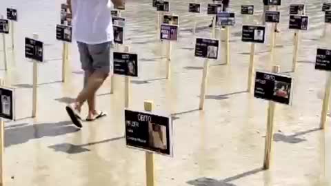 Brazilian Citizens Hold Memorial For Vaccine Victims On Peaceful Beach