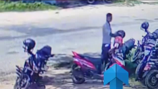 Stolen helmet