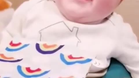 Cute baby playing funny video 😍 😍😍😍
