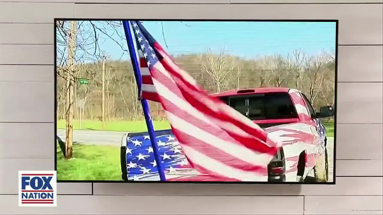 Indiana teen awarded for proudly flying flag on truck, even when told to stand down