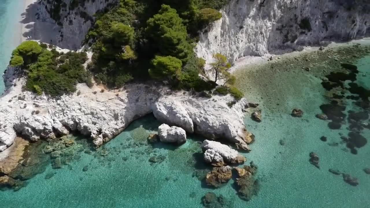 Sea Waves Beach Relaxing|4K Video