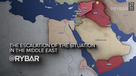 ►🚨▶⚡️🇮🇱⚔️🇵🇸❗️⚡️ Rybar Review of the Middle East on Nov.15-21 2024