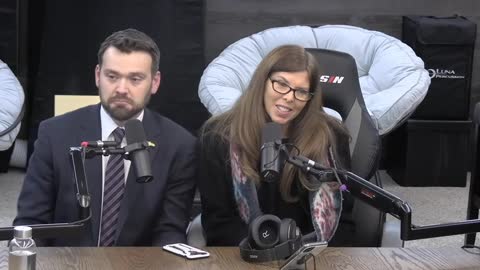 Mrs. Posobiec joins the TimCast!!