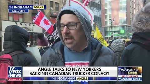 Ingraham_ New Yorkers react to Canadian trucker convoy