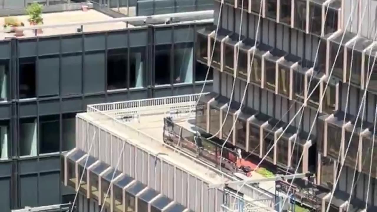 Man who was filmed throwing patio furniture.
