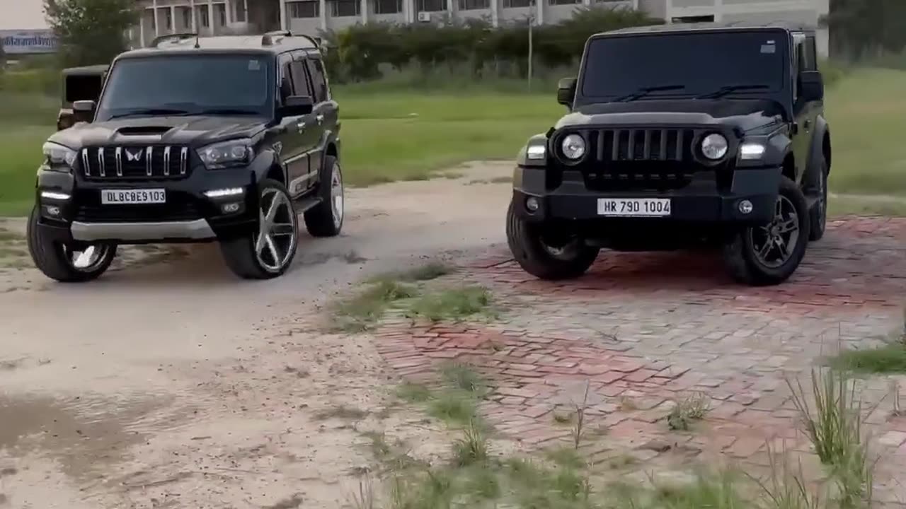 Scorpio vs thar funny scen😄# short clip#😂