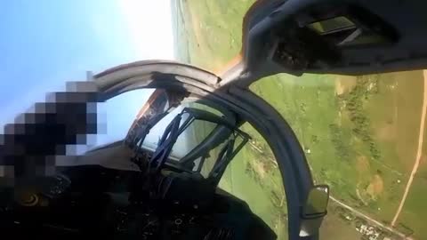 Su-25SM attack aircraft of the Russian Armed Forces are working on the objects of the enemy