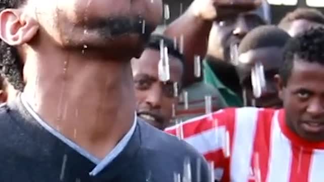 Longest time to spray water from the mouth: 56.36 by Kirubel Yilma