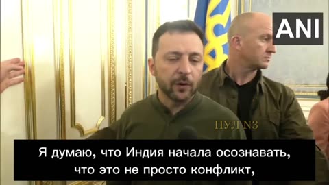 Zelensky demands Modi to "put pressure on Putin"