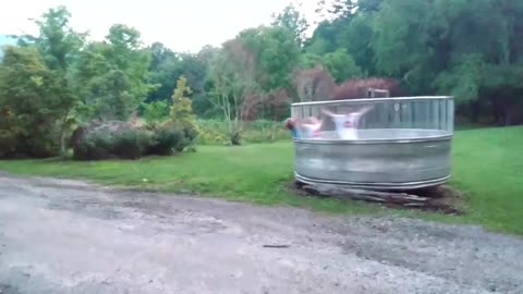 Kids Enjoy Redneck Carnival Ride