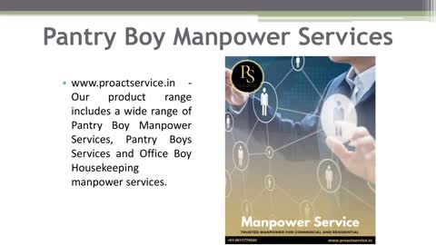 Pantry Boy Manpower Services