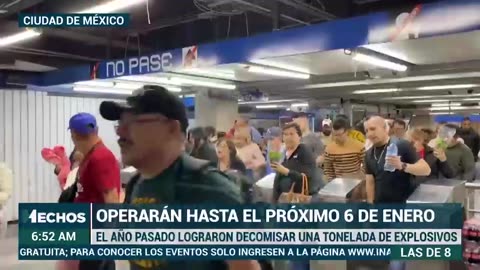 LOS CUETES NO ENTRAN AL METRO | Comienza el Operativo Cero Pirotecnia en el Metro de la CDMX