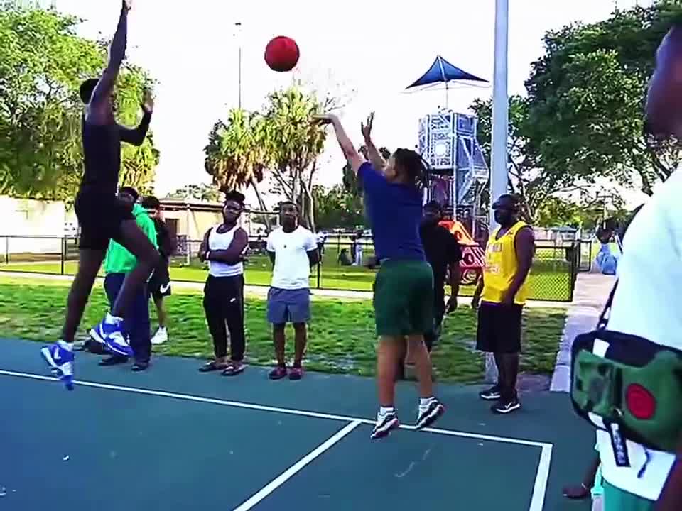 play street basketball