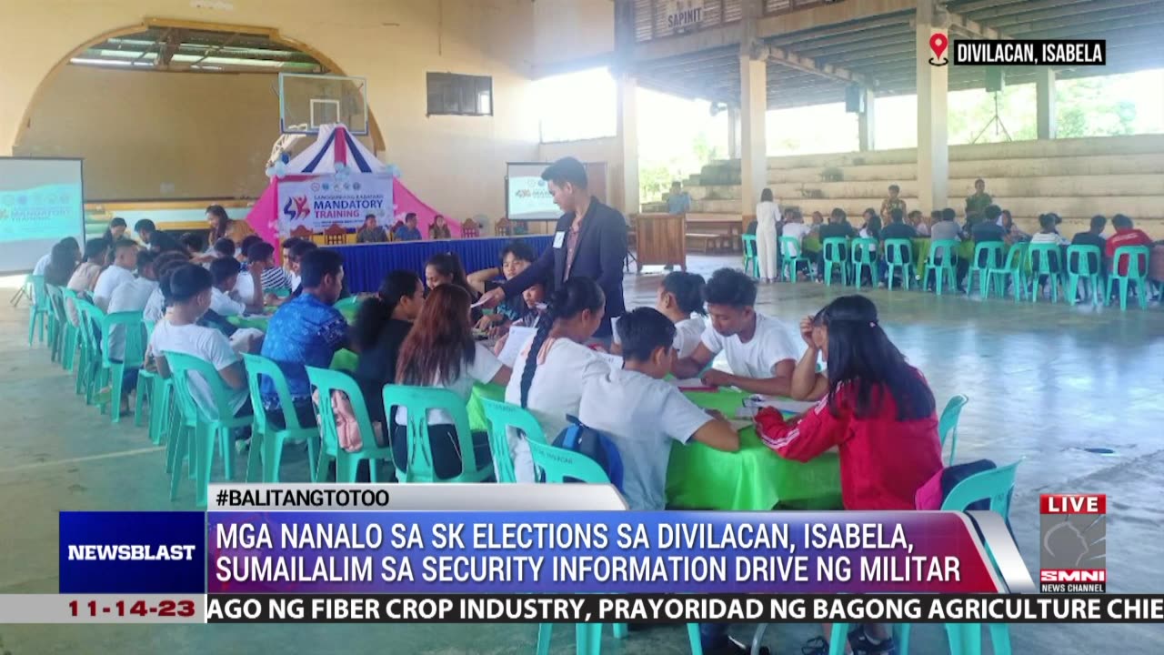 Mga nanalo sa SK elections sa Isabela, sumailalim sa security information drive ng militar