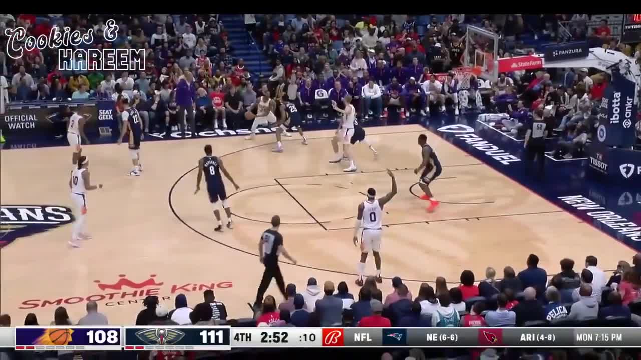 Mikal Bridges Highlights Pelicans vs. Suns 11th Dec 2022