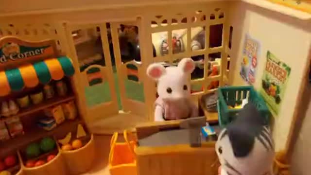 Sylvanian Families Grocery Market Movie_