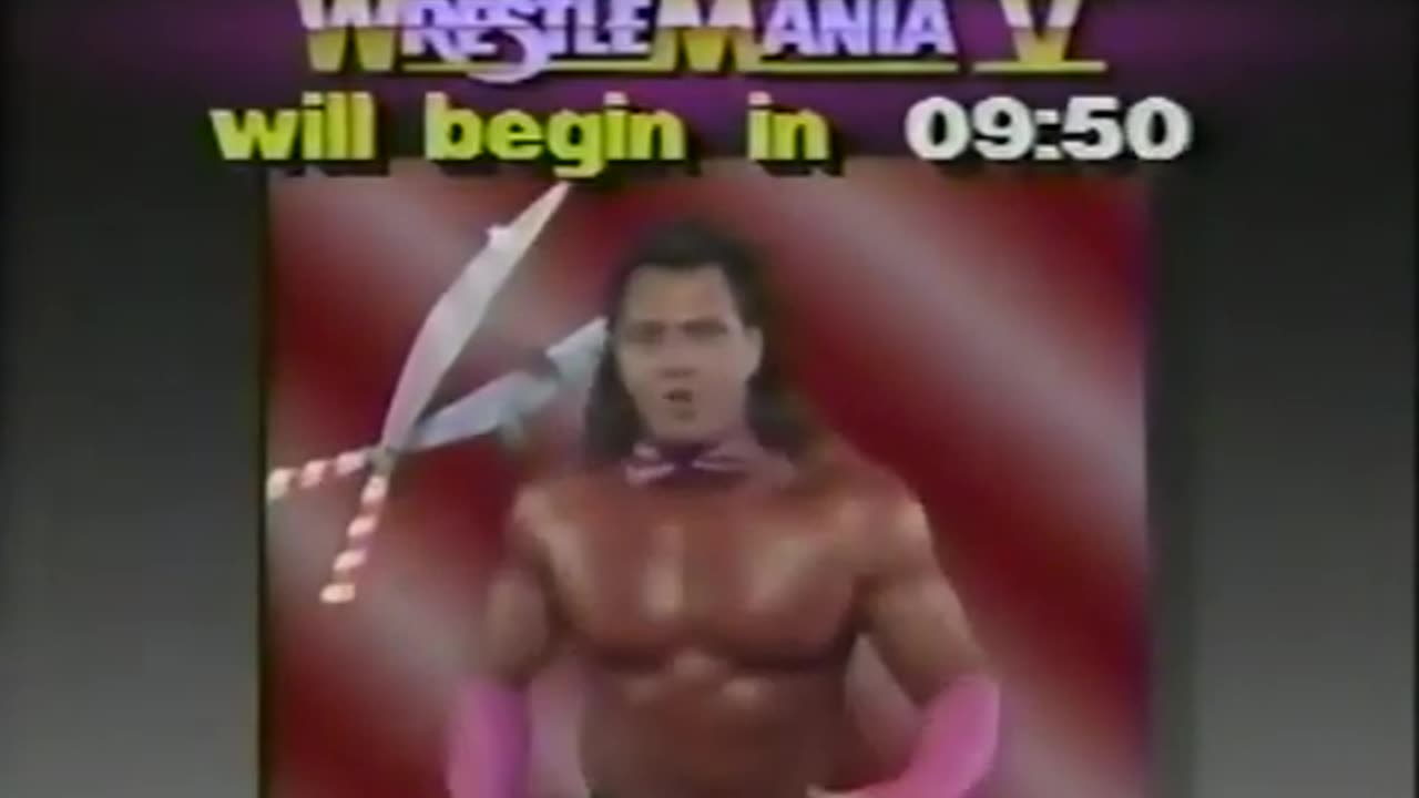 Countdown to WrestleMania V "credit to oldschoolprowrestling for this video"