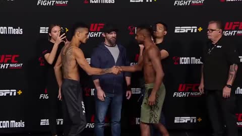 UFC Vegas 53: Weigh-In Faceoffs