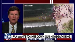 Tucker Carlson says more about the FAA grounding the Fox drone