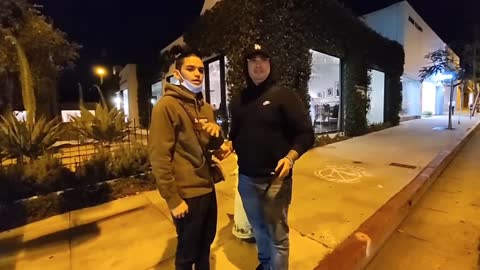 Cholos threaten Baked Alaska with a gun