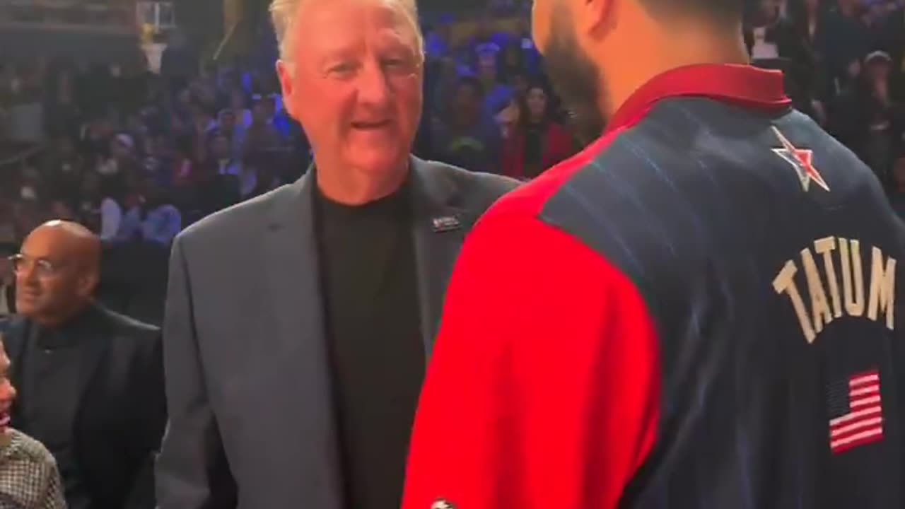 NBA All Star Game - Larry Bird and Jayson Tatum! ☘️