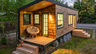 Woman Builds A Beautiful Tiny House