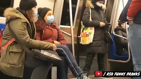 Subway-In Train Prank Video