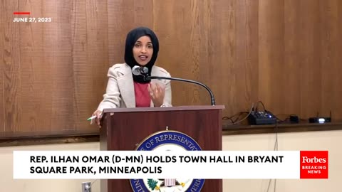 Ilhan Omar Asked About Gavin Newsom's 28th Amendment Proposal To Combat Gun Violence