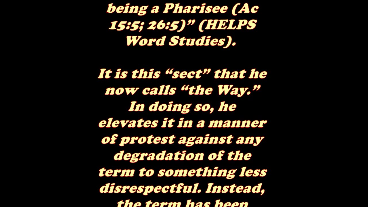 The Book of Acts 24:14 - Daily Bible Verse Commentary
