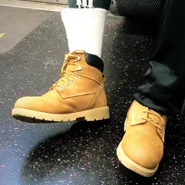 Man has needles tucked into sock