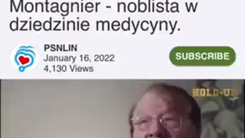 ODMAWIAM PODDANIA SIĘ SZCZEPIENIU! Luc Montagnier - noblista w dziedzinie medycyny.