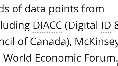 Canadian Government Working With the WEF. Proof.