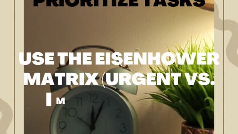 Time saving Tips