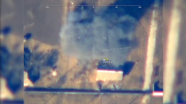 Russian Drone strike on Ukrainian equipment #3