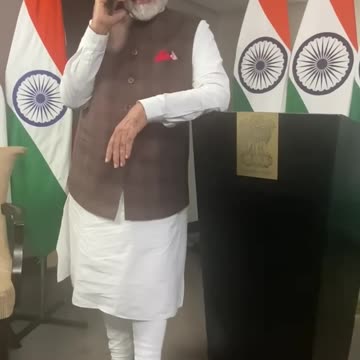 A conversation between the unfashionable Modi and ISRO director