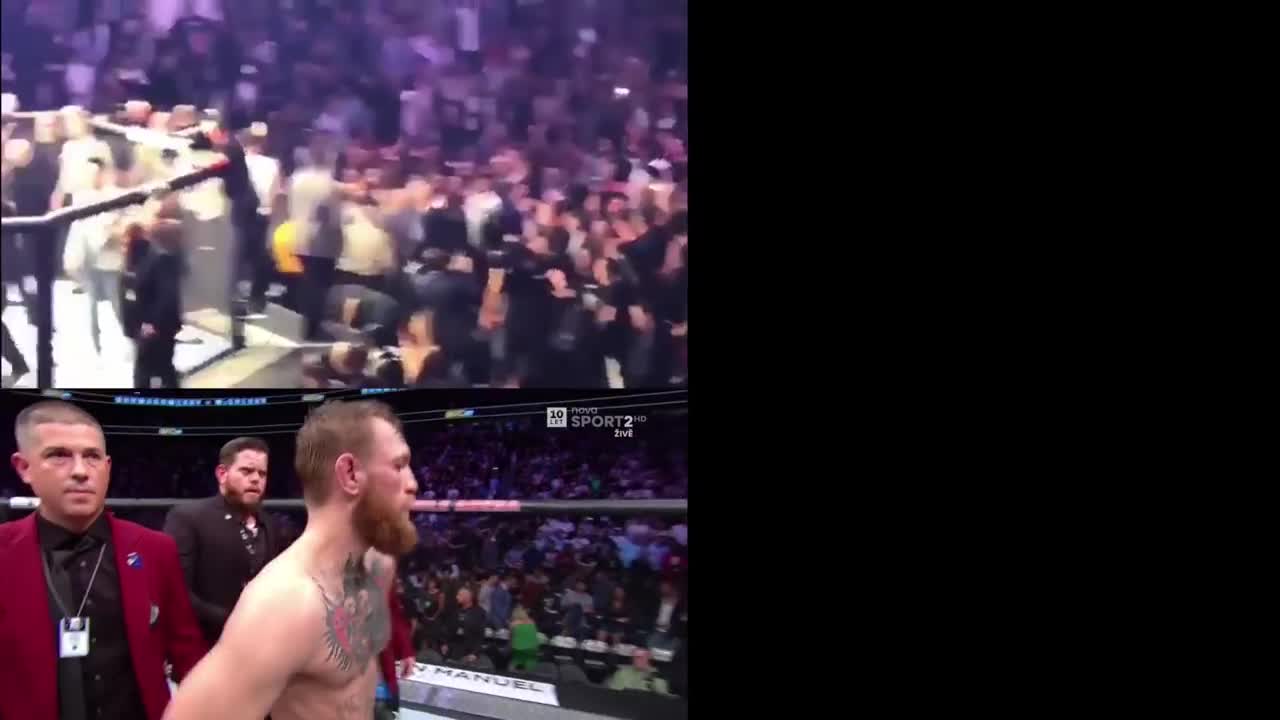 Khabib & McGreggor - Alternative Angles from various sources.