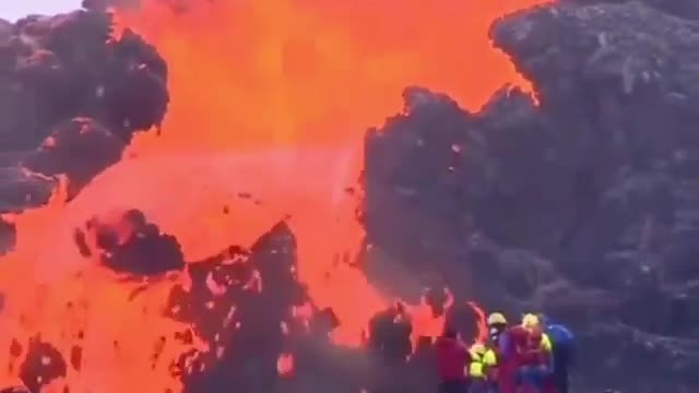 Iceland eruption after 800 years !