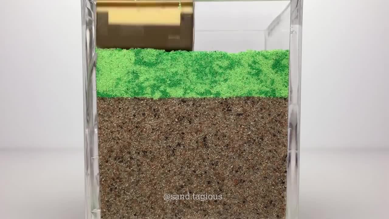 Very Satisfying and Relaxing Compilation 159 Kinetic Sand ASMR