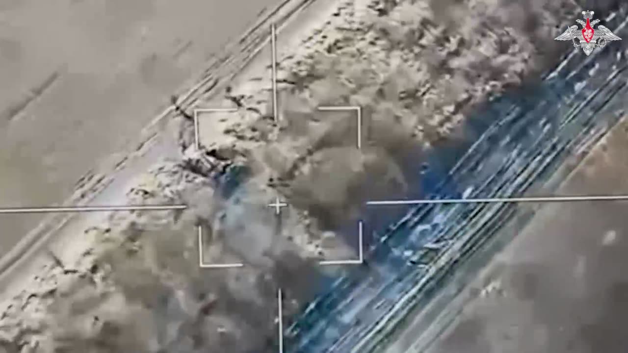 UAV operators destroyed a twin ZU-23 air defense system of the AFU