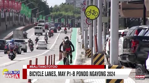 Bicycle lanes, may P1-B pondo ngayong 2024