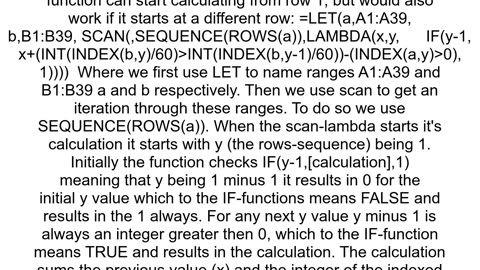 Excel Increasing the Count based on the fixed Multiple w Extra Rules