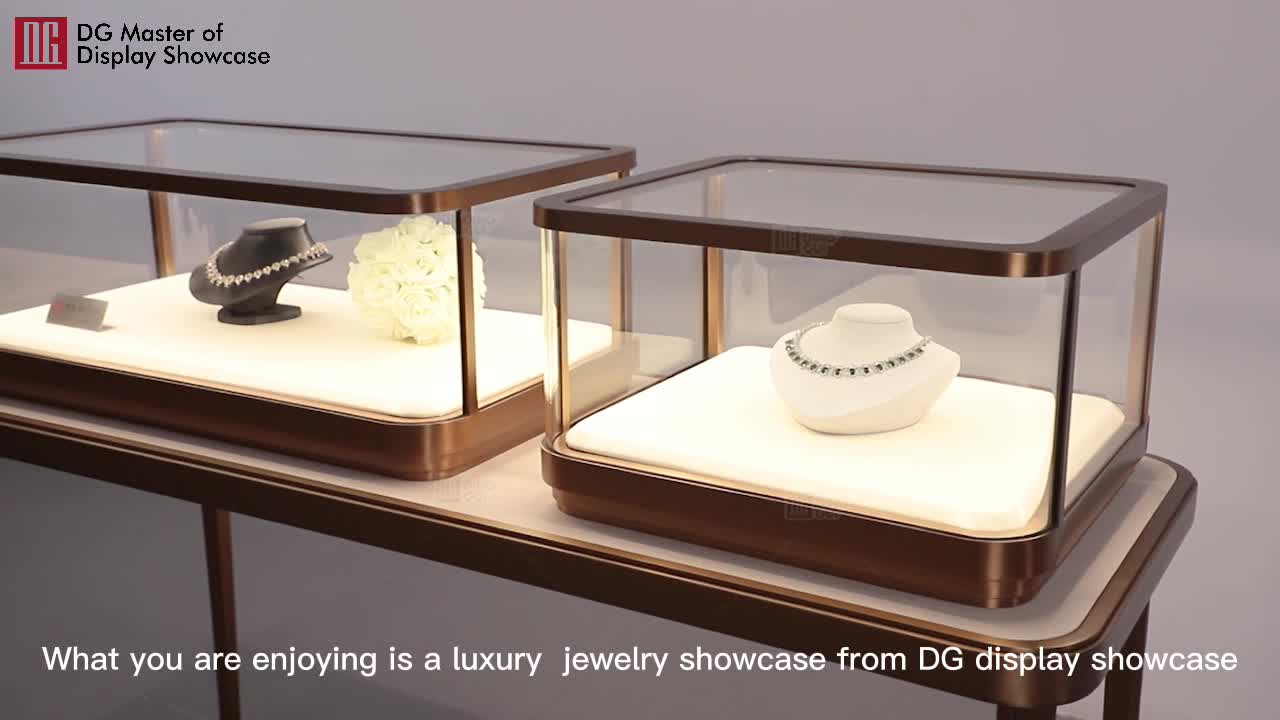 DG showcase customized luxury modern new decorative design jewelry store