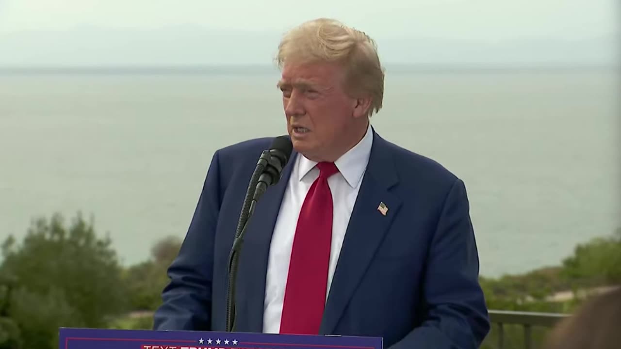 Trump: "I want to be the border president"