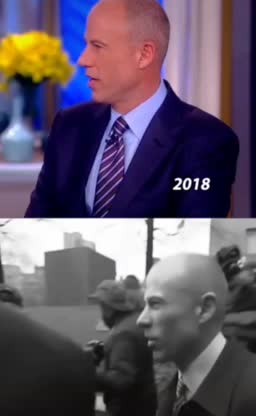The man is Michael Avenatti, a charlatan lawyer who represented a corrupt woman