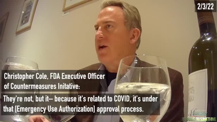 FDA Exec on Camera: Biden Wants to Innoculate as Many People as Possible