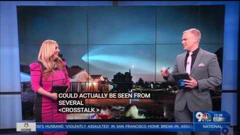 Space X takes credit again for the signs and works of the Almighty Power